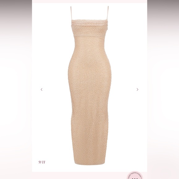 HOUSE OF CB-CALLA -Seapearl Embellished Maxi Dress - Picture 5 of 13